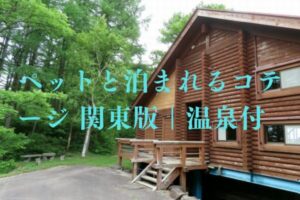 ペットと泊まれるコテージ 関東版｜温泉付きで1万円台も！安くて満足な宿ランキング